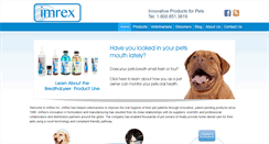 Desktop Screenshot of imrexinc.com